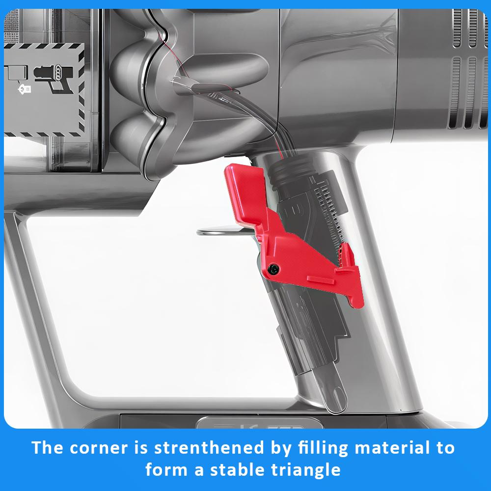 Upgraded Trigger Switch Button for Dyson V10 V11 V12 V15 Vacuum Cleaner Heavy Duty Replacement Trigger Button with Screwdriver