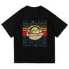 Starwars Baby Yoda Graphic Print T-shirts Men Women Clothing Summer Cute Casual Fashion Streetwear Oversize O-Neck Short Sleeve Tops Tees