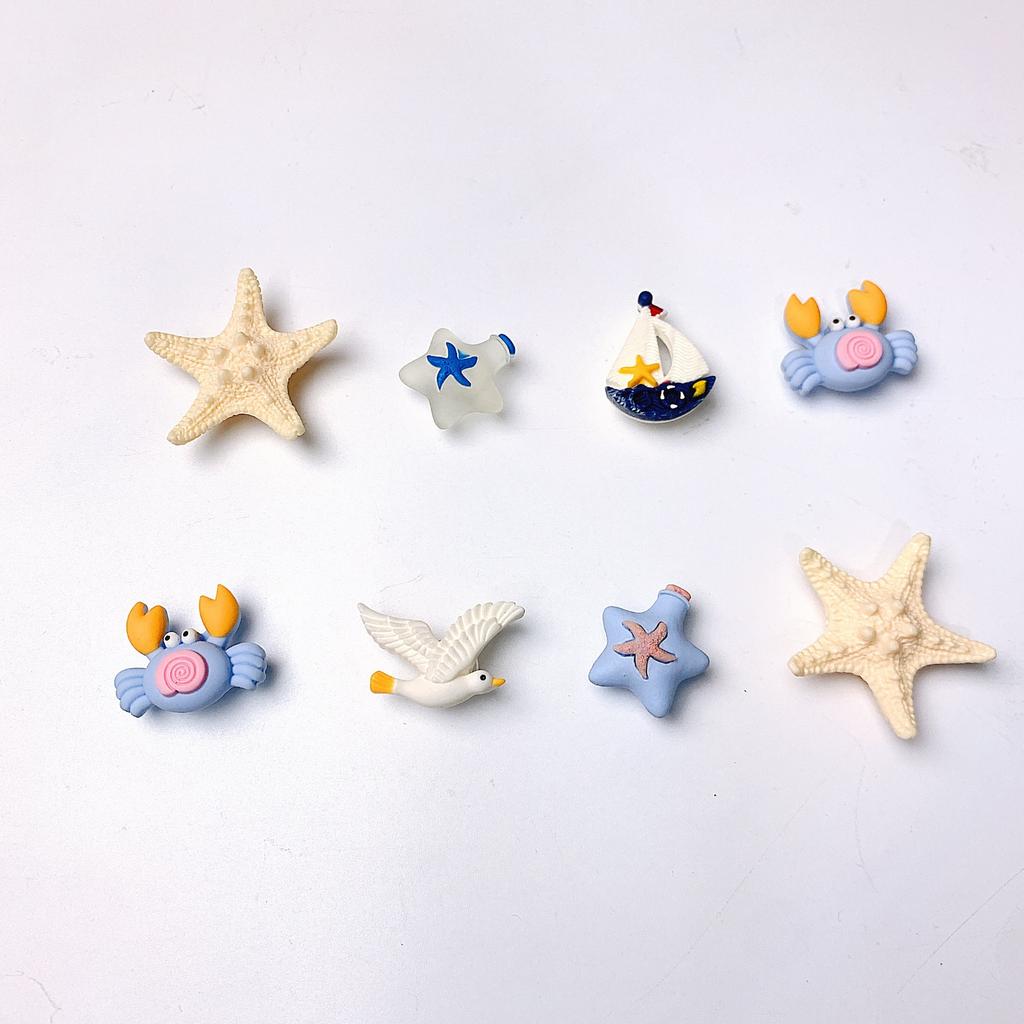 Shrimp Skin EBAY Hole Shoes Beach Starfish Crab Shoe Buckle Set DIY CROC Adaptation