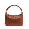 Borsa a mano tessuta a mano transfrontaliera nuova fresca temperamento borsa a tracolla stile casual orizzontale borsa da sottoascellare