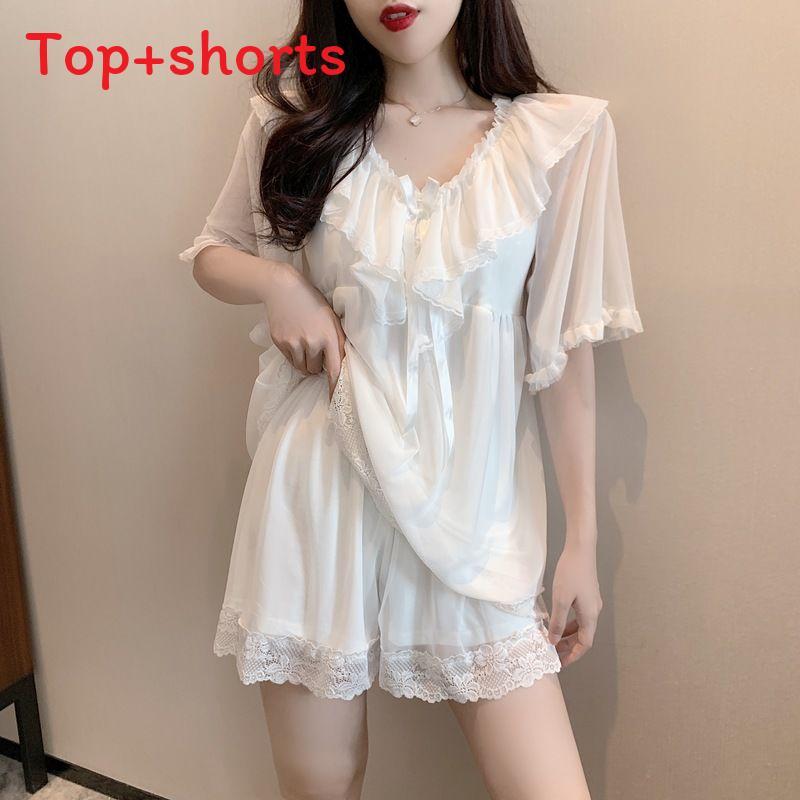 Pure Desire Sleepwear Set With Chest Padding For Summer Comfort And Home Use