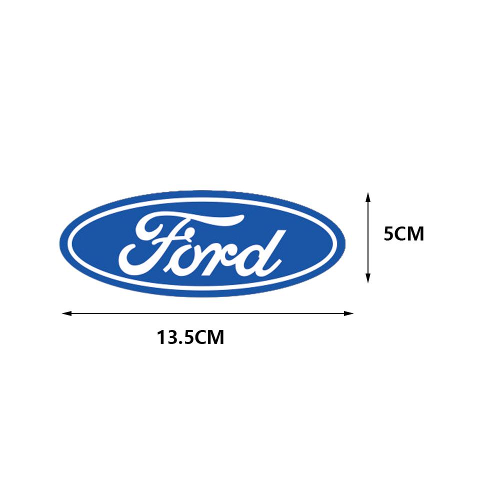 ckyfrl1 Vinyl Car Logo Sticker Body Door Trunk Decal Decoration Auto Accessories For Ford Focus Mondeo Mk4 Mustang Kuga Fusion ST Max