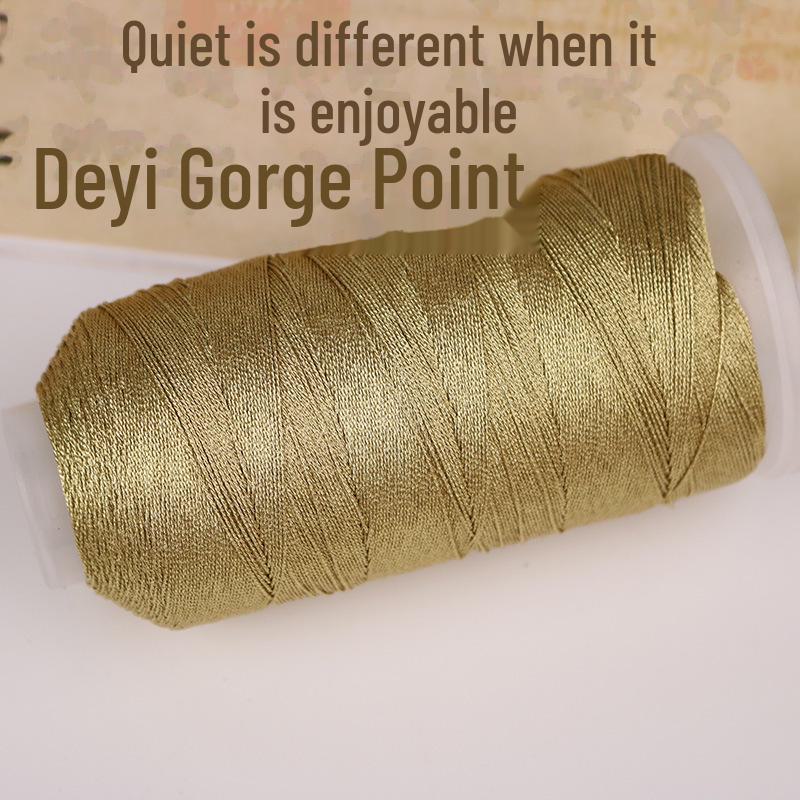 

Плетеная веревка из золота и серебра: Большой рулон проволоки для поделок своими руками 6 strands 0.4mm