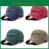 Happy Letter Headache Embroidery Baseball Cap Outdoor Sports Protection Sun