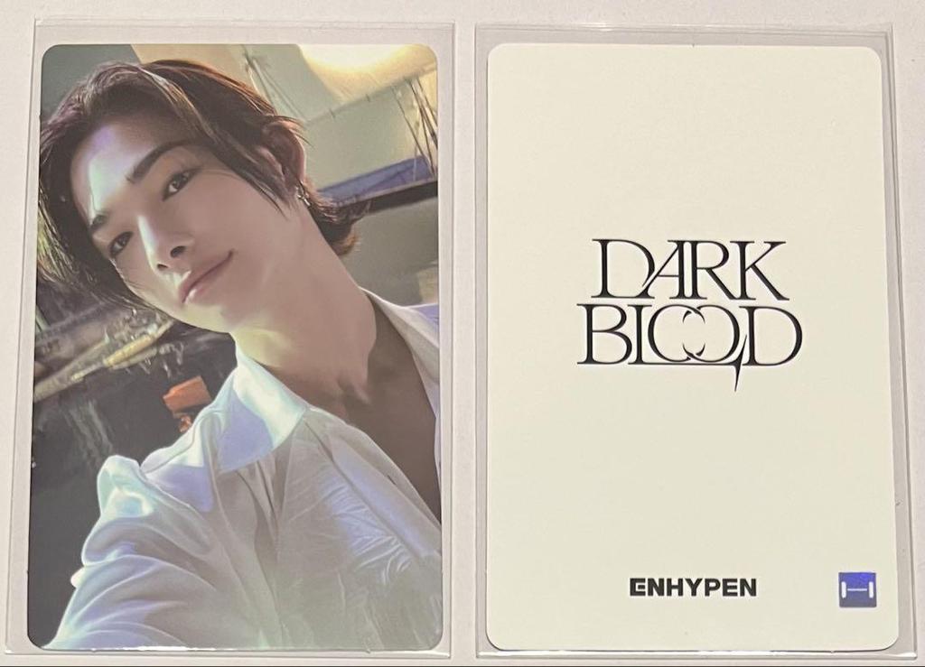 [USED] ENHYPEN DARK BLOOD SOUNDWAVE Trading Card Lakidro Niki