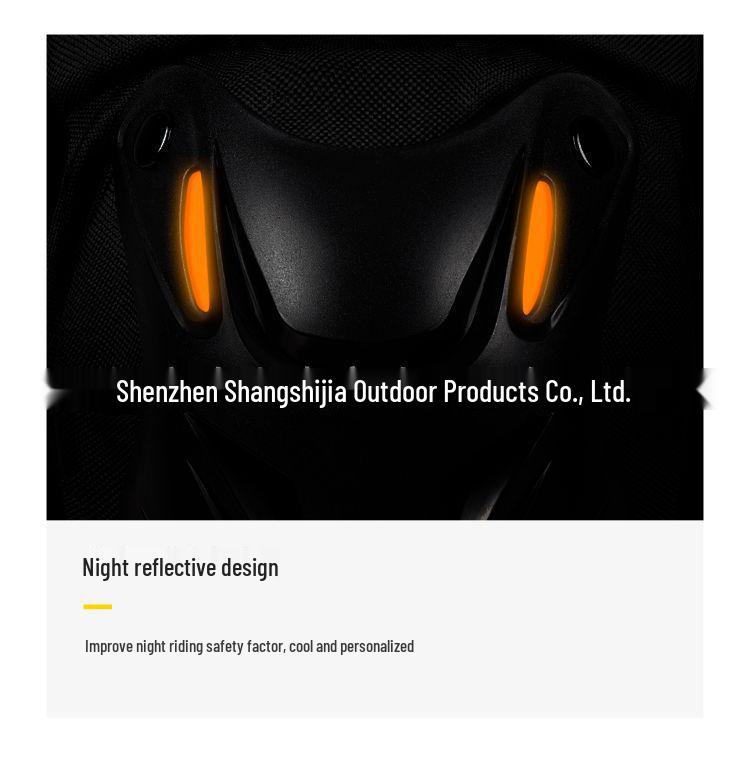 Men's Motorcycle Riding Protective Gear: Electric Hard Shell Knee & Elbow Pads for All-Season Outdoor Use.