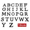 10cm Negru 26 Litere Engleze DIY Acril 3D Autocolante de Perete Autoadezive Decor Artă de Perete Retro pentru Petrecere Nuntă Crăciun