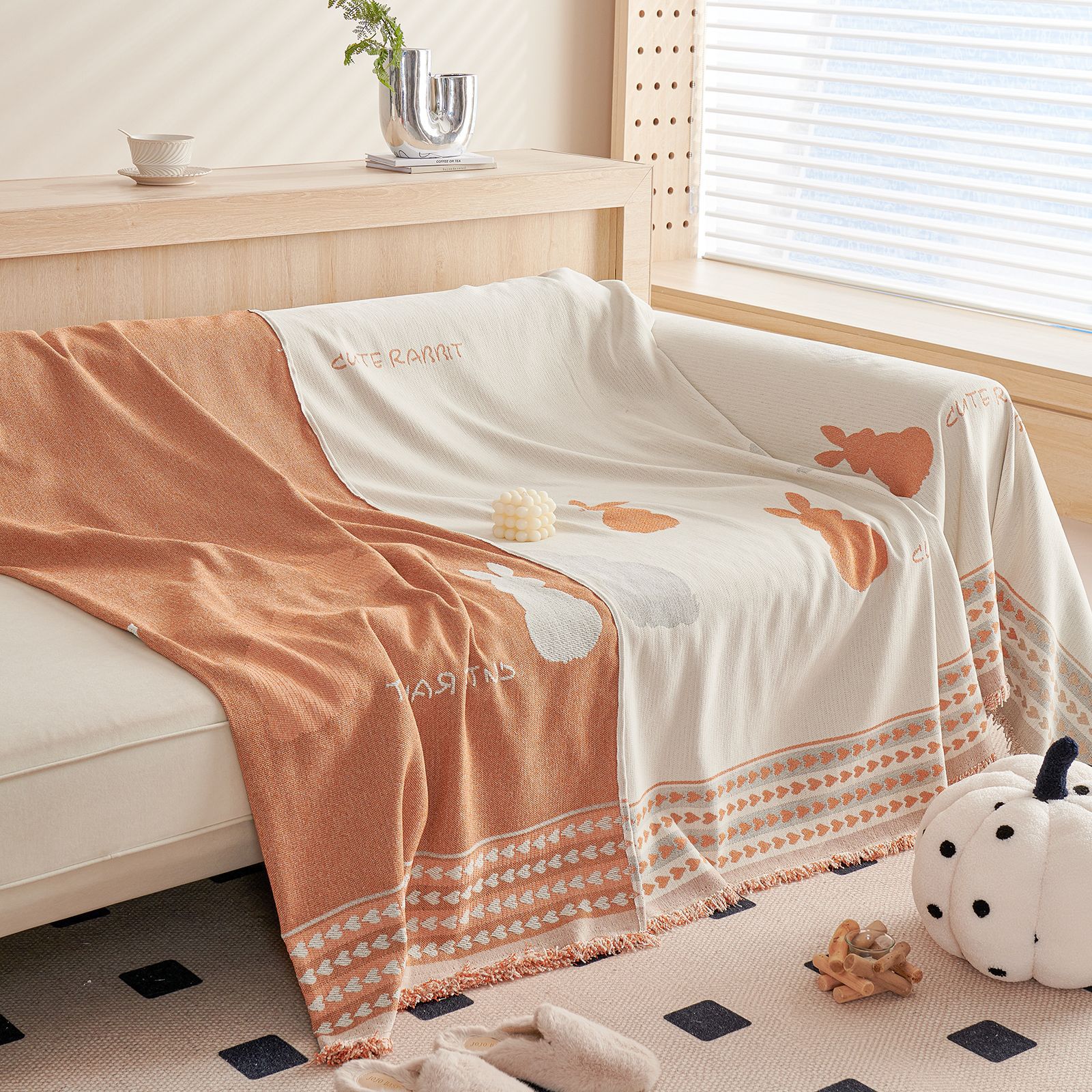 

Утолщенный чехол для дивана с защитой от царапин от кошек и песка, новый универсальный чехол для дивана Four Seasons, ткань для полного покрытия 180*130cm