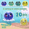 Light Up Octopus Stress Ball Fidget Toy Sensory Squeeze Toys For Anxiety Relief, Autism Christmas Birthday Gifts Party Favor