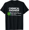 Funny Chemical Engineer Definition Engineering Gift Unisex T-Shirt