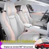 2024 VW ID.7 First Edition Leather Seat Covers - All-Season, Full Surround Design