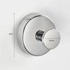 Waterproof Wall Mount Hooks Stainless Steel Wall Hanger Modern Clothes Towel Holder  Bathroom