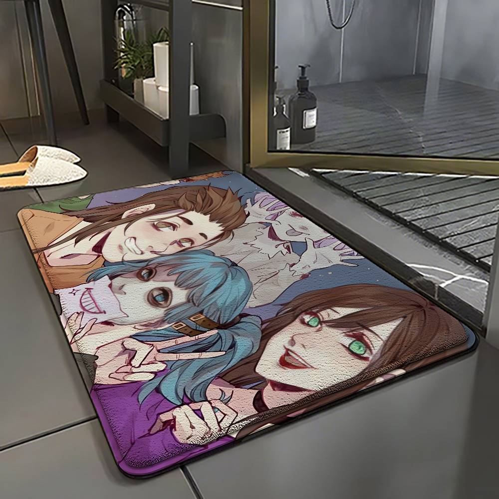 S-Sally Face G-Game Entry Door Floor Mat Festive Decorations Carpet Bathroom Anti-slip Mat Entrance Doormat