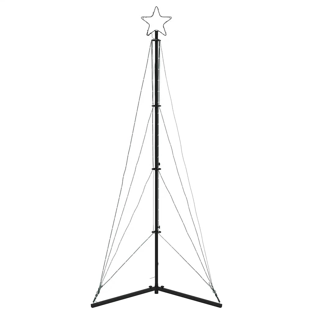 LED Christmas Tree 363 LEDs Blue 182 Cm