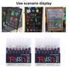 8/12Pcs Liquid Erasable Chalk Markers Pens Smooth Writing Quick-Dry Ink Fine Tip Highlighter Blackboard Fluorescent Pens