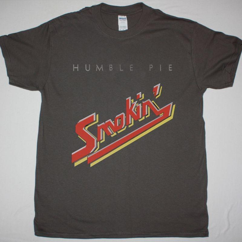 Humble Pie Smokin Grey T-Shirt Classic Rock Tee S разноцветный