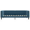 Vidaxl Sofa with Sleeping Function, Blue, 90X200 Cm, Upholstered In Velvet
