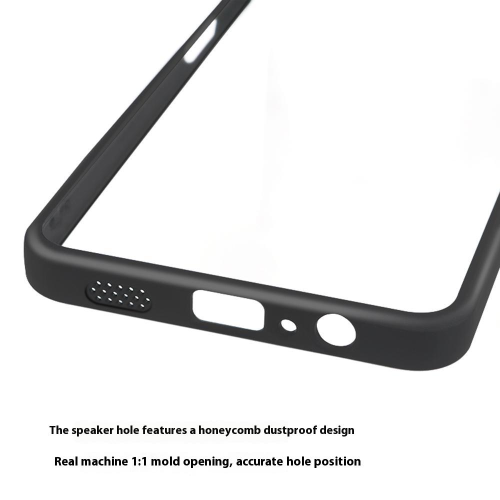 For Samsung Galaxy A07 4G Case Shockproof PC+TPU Clear Back Phone Cover