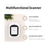 Wscoficey Wired Barcode Scanner for Supermarkets/Shops, USB Universal Scanner, Hands-Free Scanning, QR Code 1D & 2D Code Reader