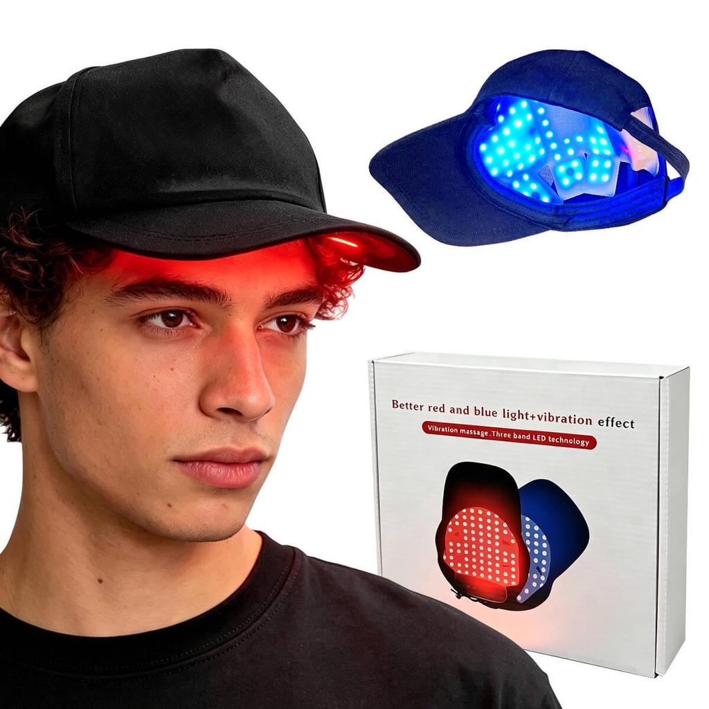 Red and Blue Light Laser Hair Growth Cap for Anti-Hair Loss and Follicle Care
