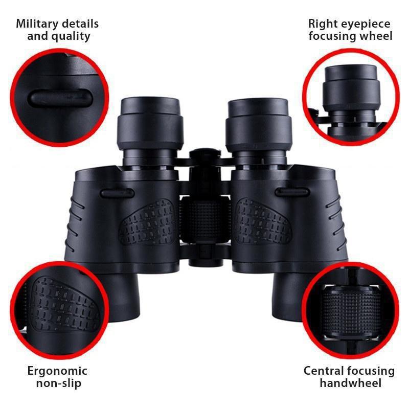 Binoculars Telescope 90x90 High Magnification Portable Bak4 Prism Ipx4 Waterproof For Mountain Climbing Hunting Hiking