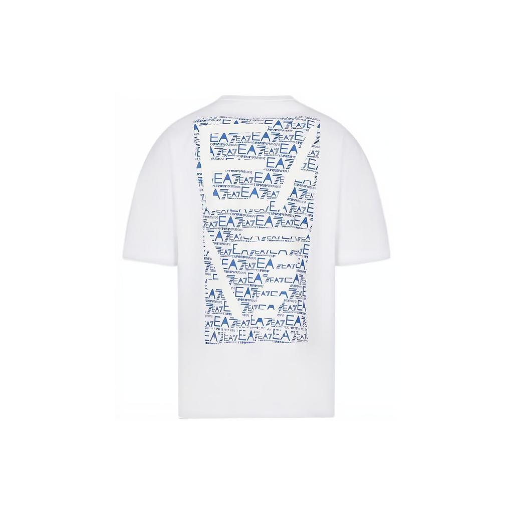 EMPORIO ARMANI EA7 SS23 T Shirt Men's White 3RPT54-PJ7CZ-1100