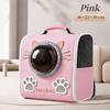 Breathable Mesh Space Capsule Cat Backpack Transparent Window Cat Travel Bag  Outdoor Walking