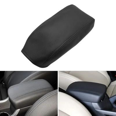 Tampă de protecție din piele din microfibră pentru mașină Husă pentru cutia consolei cotieră centrală pentru Kia Sportage 2011 2012 2013 2014 2015 2016