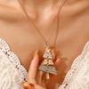 Sophisticated Christmas Pattern Earrings Sturdy Alloy Construction with Elegant Designs Accessory for Sensitive Ears