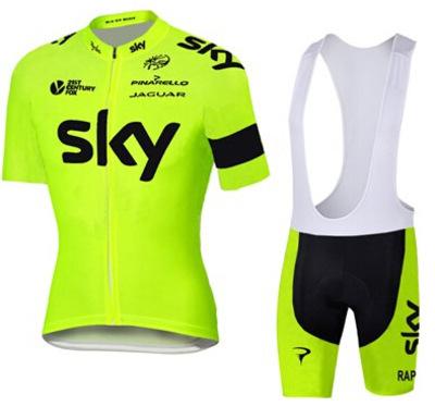 New Summer SKY Short-sleeved Overalls Cycling Suit Bicycle Men's Moisture-wicking Outdoor Clothes