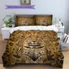 Cartoon Pattern Bedding Quilt Set Quilt Cover Pillowcase Home Decoration Birthday Gift (1 * Duvet Cover + 2 * Pillowcase, Without Core)