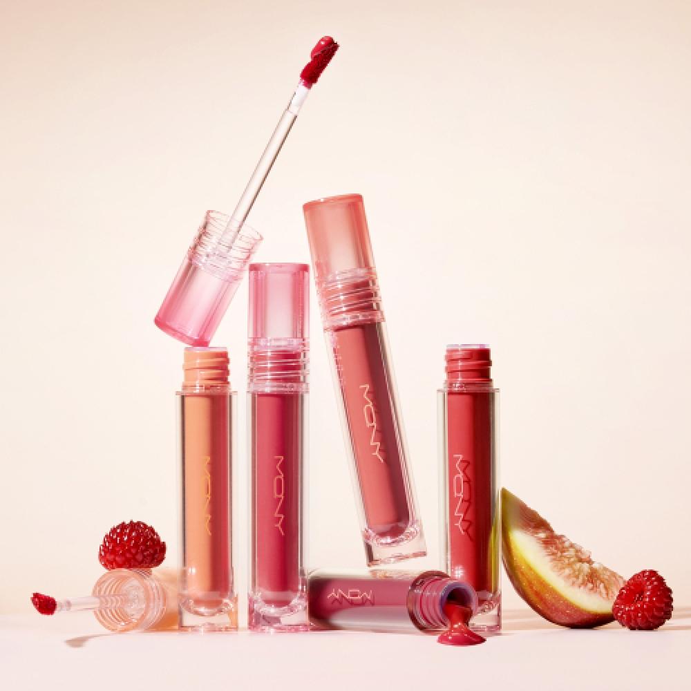 Mqny [2] Juicy Fit Tint 5 Types  Long Lasting Glossy Water Tint Glow Lip Tint