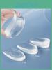 Insoles Heightboosting For Transparent Silicone Women And Men Nontiring Heel Pads For Spring And Autumn