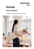 2026 Cotton Appliqué Embroidery Removable Washable Long Cushion 32x100cm