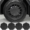 4PCS Wheel Hub Center Caps for Tesla Cybertruck Full Coverage Waterproof Anti-Rust ABS Center Wheel Covers Exterior Accessories