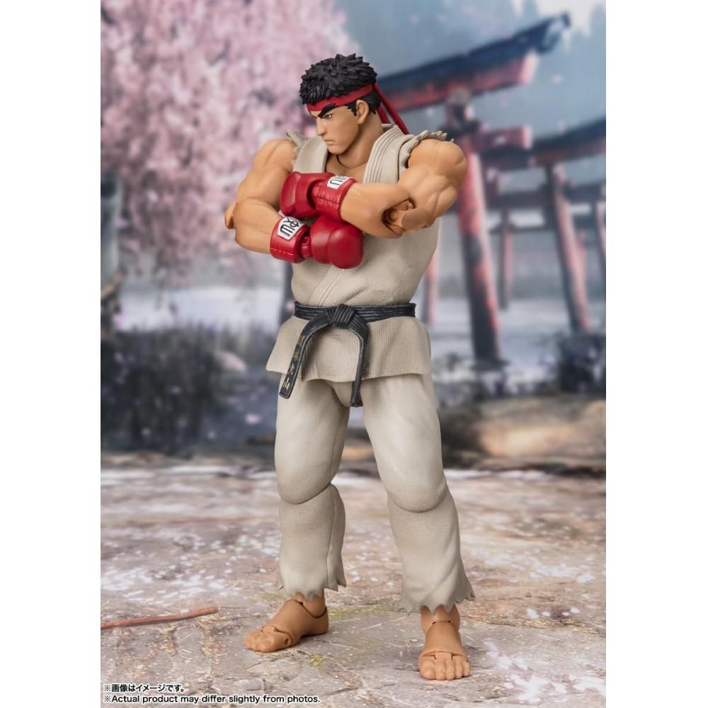 SHFiguarts Street Fighter Ryu -Antrekk 2- Ca. 150 mm PVC- og ABS-malt bevegelig figur