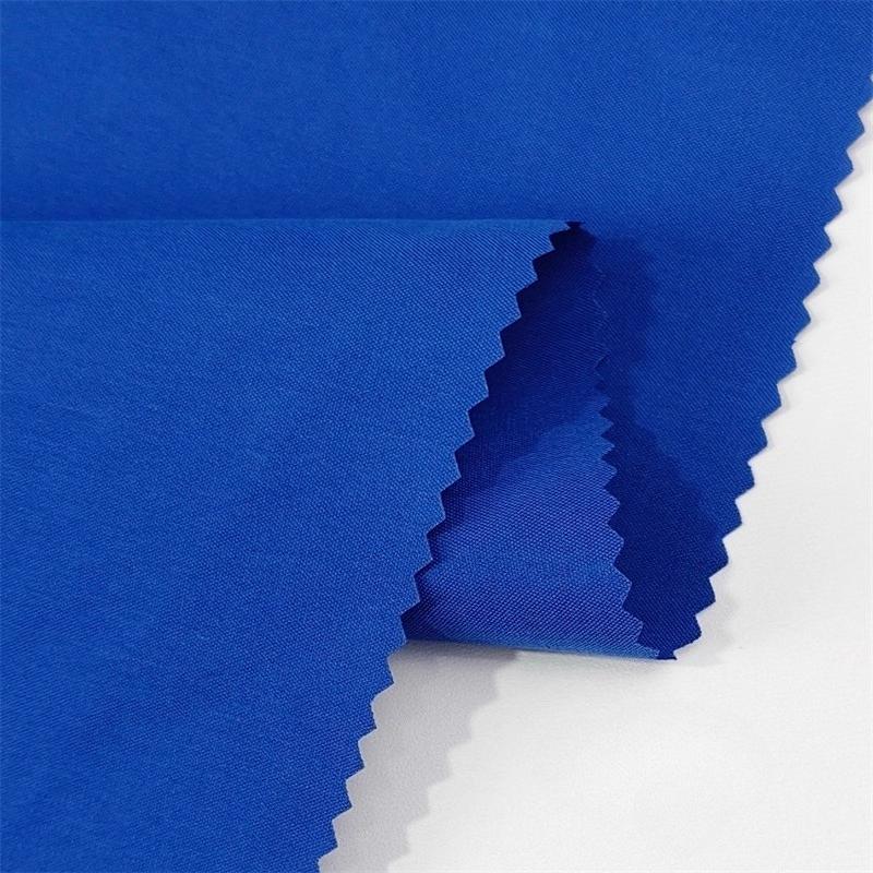 Solid-color Polyester Matte Plain Weave Fabric DIY Windbreaker Jacket Style Overcomes Cotton-padded Dress Shirt Jacket Fabric