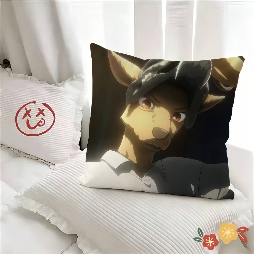 Stück Anime Beastars Kissenbezug Mode Quadratischer Kissenbezug Schlafzimmer Sofa Raum Ins Dekoration Freizeit