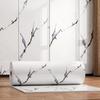 Gold-Plated Marble-Style Waterproof Wall Stickers for TV Backgrounds