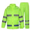 Reflective Split-Style Work Rain Suit