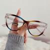 Transparent Anti Blue Light Computer Glasses Cat Eye Frame for Women Men Blocking Glasses Optical Eyewear