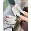 Spring and Autumn Xiaobai Shoes Women's New Women's Shoes Versatile Thick-soled Inner Height Increasing Sports Casual Daddy Board Shoes