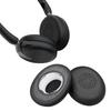 Memory Foam Replacement Ear Cushions with Protein Leather Strong Noise Isolating Ear Pad for Evolve2 65