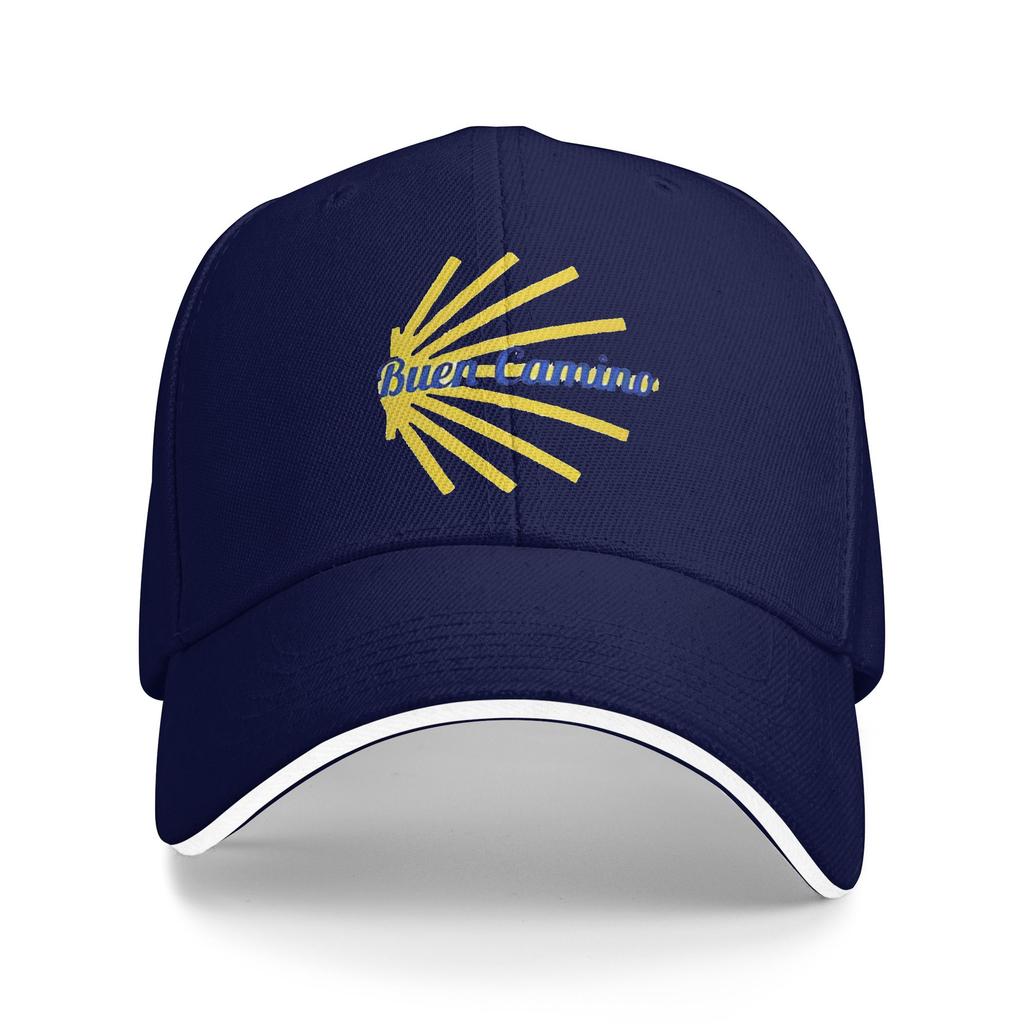 Buen Camino Santiago Baseball Cap Unisex Women Design Trucker Hat Summer Casual Hiking Fishing Adjustable Snapback Cap