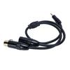 3.5mm to XLR Splitter Cable 0.5m Length 3.5mm Stereo Plug to 3 Pin XLR Male and Female Connector Cab