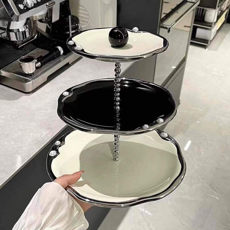 Pearl String Multi-layer Fruit and Snack Plate