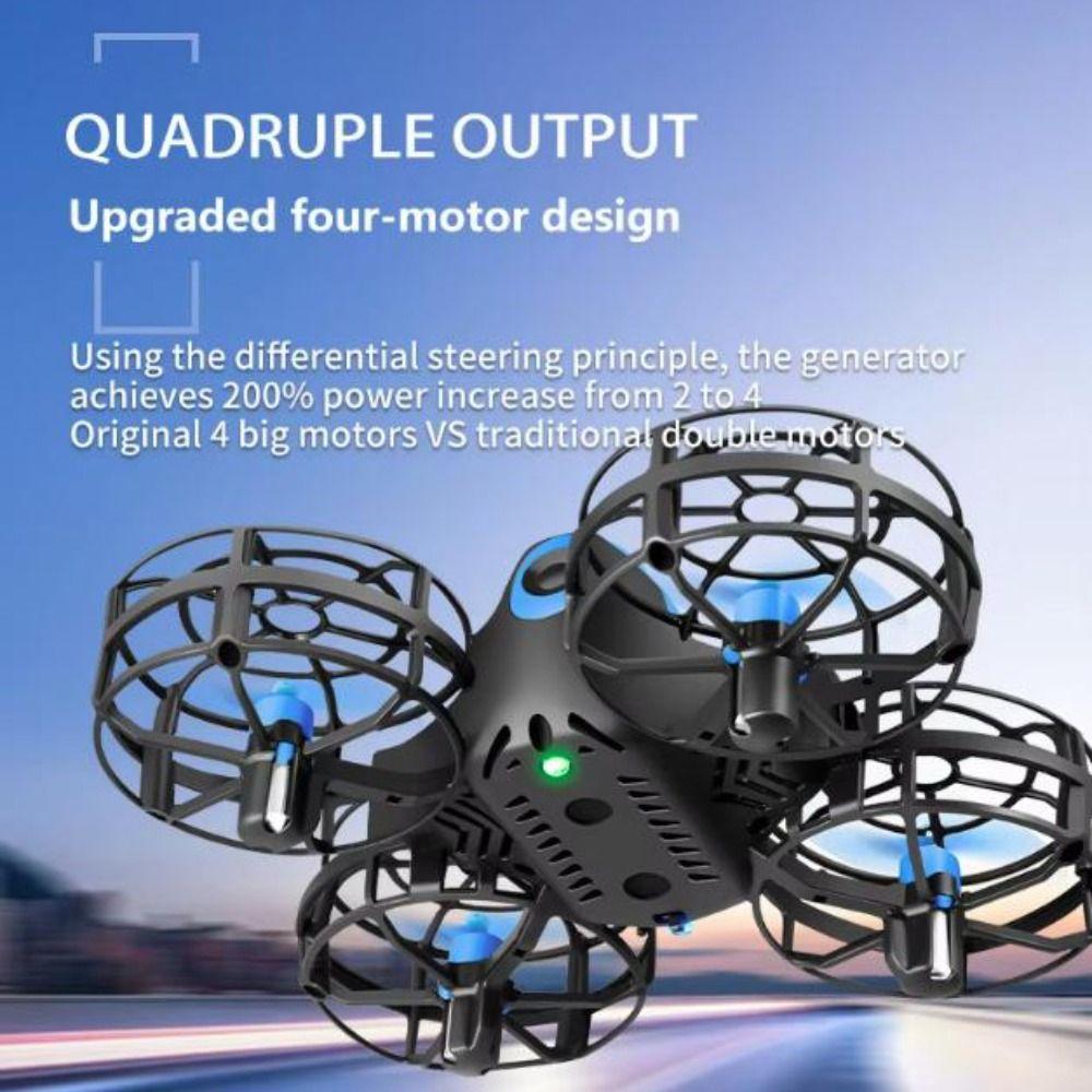 Flying Mini Remote Control Airplane Rechargeable Quadcopter Plane Toy Parent-child Interaction