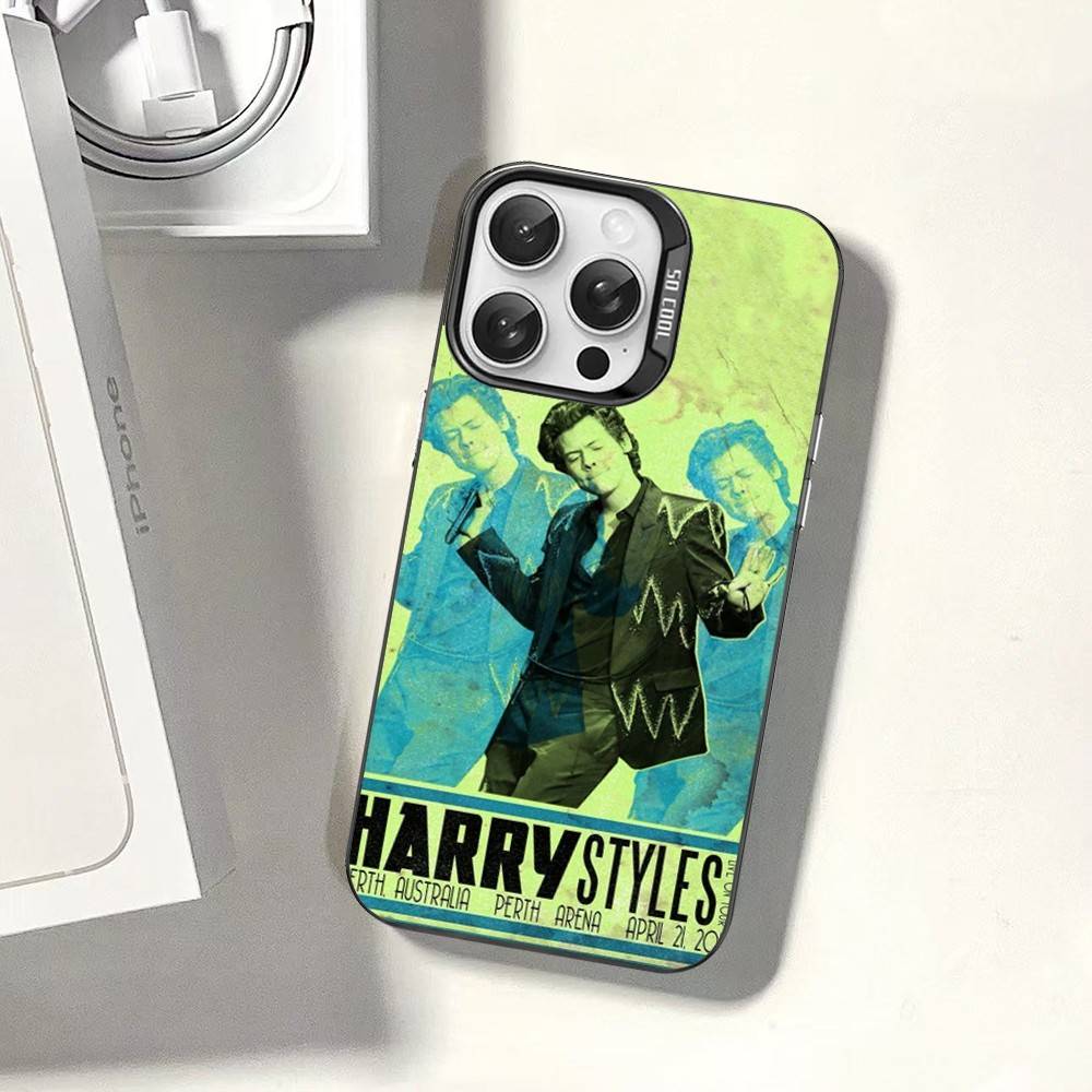 Pop Singer Harry Styles Colorful Phone Case For IPhone 17 16 15 14 13 12 11 Pro Max Plus Matte Cover