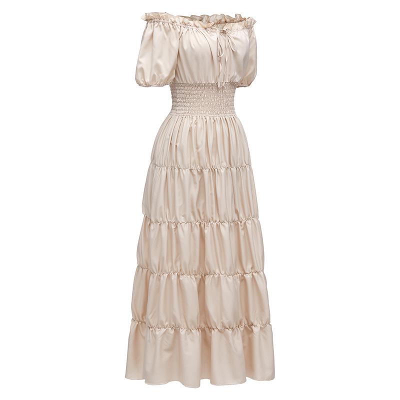 Medieval Renaissance Ladies' Long Costume Dress for Halloween Role Play