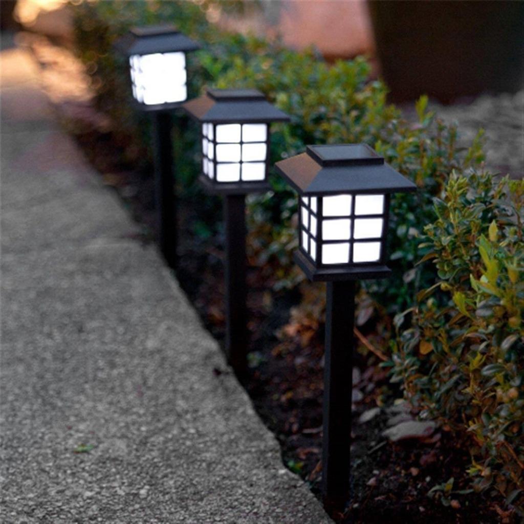 Solar Garden Lamp with Street Lamp Design